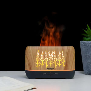 Difusor de Aromas Ultrassônico com luz LED e névoa aromática