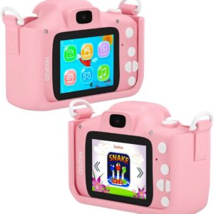 Minha Primeira Câmera Digital Infantil HD Foto e Vídeo com Filtros